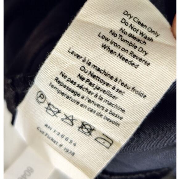 L'AGENCE Black and White Fit & Flare Mini Dress Long Sleeve Size 2 Collared - Picture 5 of 9